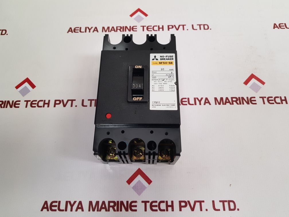 Mitsubishi Nf50-sb Circuit Breaker 30Amp - Aeliya Marine Tech