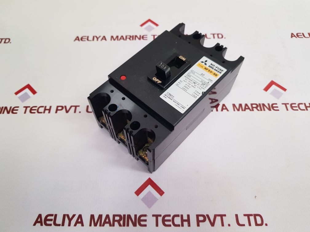 Mitsubishi Nf50-sb Circuit Breaker 30Amp - Aeliya Marine Tech
