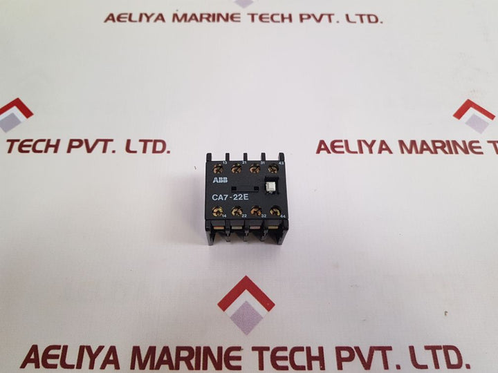 Abb Ca7-22E Auxiliary Contact Block 10A 690Vac