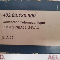 Telemecanique Lc1-d253. A65 Contactor - Aeliya Marine Tech