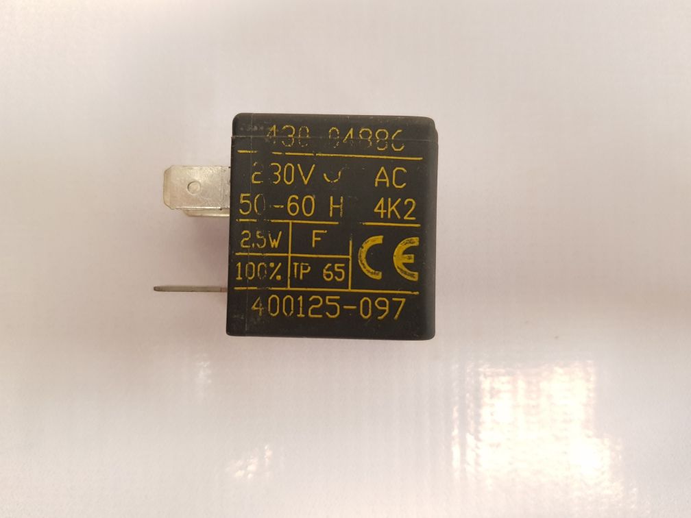 Asco 400125-097 Solenoid Coil New - Aeliya Marine Tech