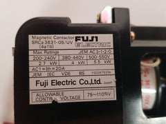 Fuji Electric Srca 3631-05/Uv(4A1B) Magnetic Contactor New - Aeliya Marine Tech