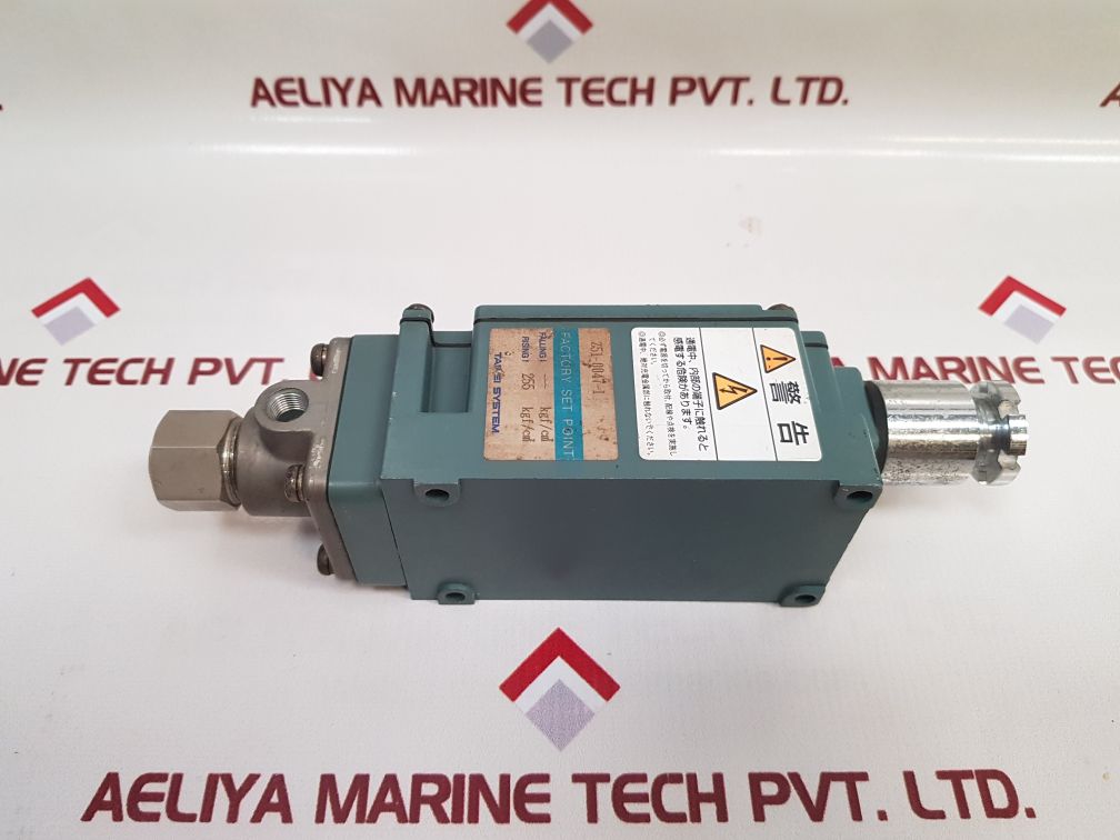 Taihei Boeki Tdz-7 Pressure Switch 700 Kgf/Cm2 - Aeliya Marine Tech