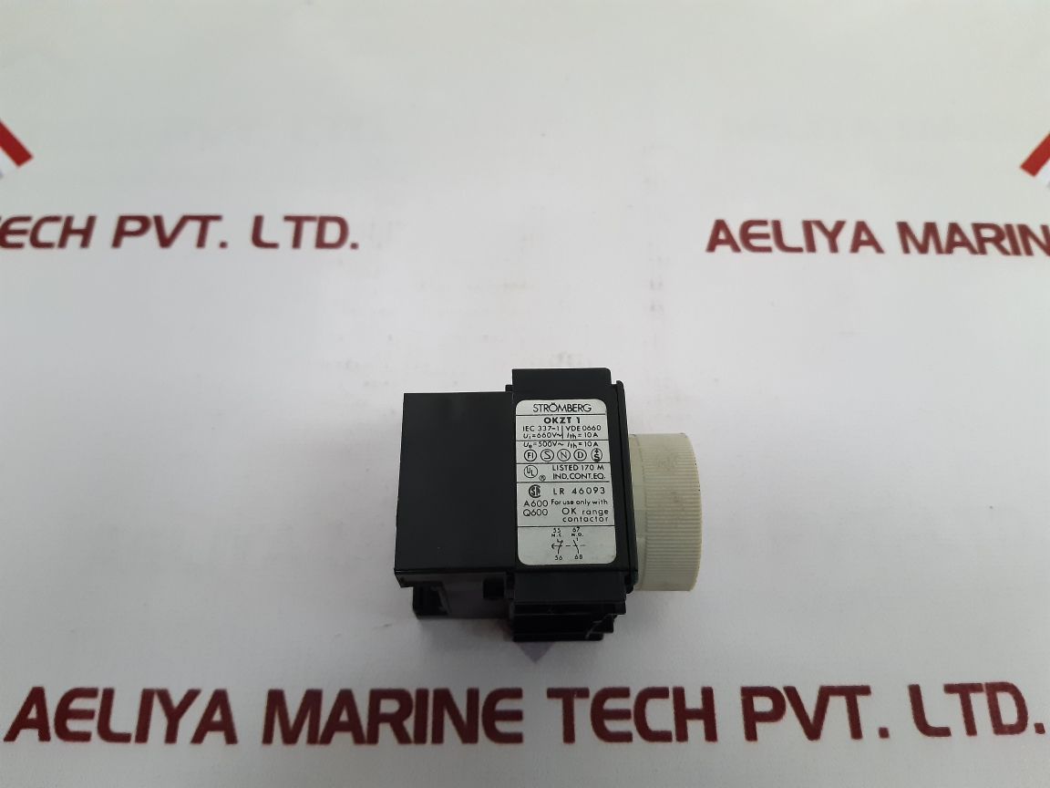 Stromberg Okzt 1 Timer Block On Delay New - Aeliya Marine Tech