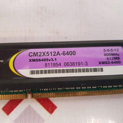 Corsair Cm2X512A-6400 Ddr2 Memory(Ram) - Aeliya Marine Tech