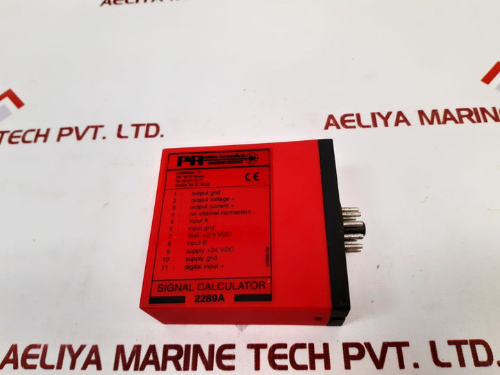 Pr Electronics 2289A Signal Calculator 2289S102 24V