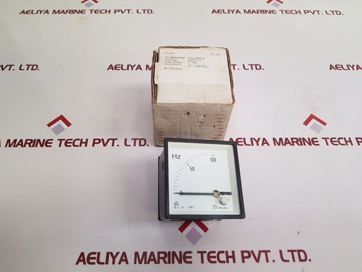 Celsa Pq72Si Milliammeter 0-100 Hz
