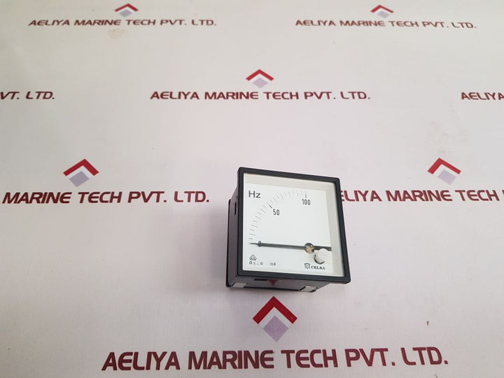 Celsa Pq72Si Milliammeter 0-100 Hz - Aeliya Marine Tech