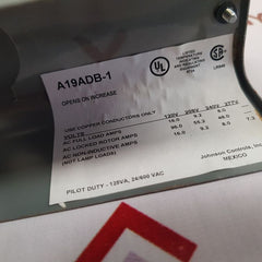 Johnson Controls A19Adb-1 Temperature Control - Aeliya Marine Tech
