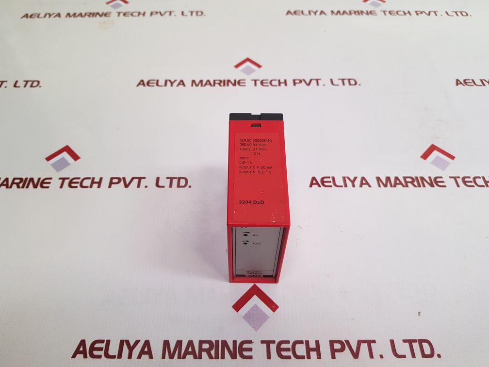 Pr electronics 2204 isolation amplifier 2204 d2d - Aeliya Marine Tech
