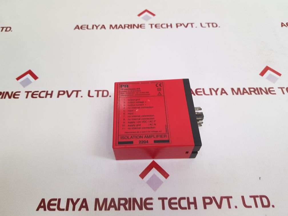 Pr Electronics 2204 Danfoss/Isolation Amplifier 24V Dc - Aeliya Marine Tech