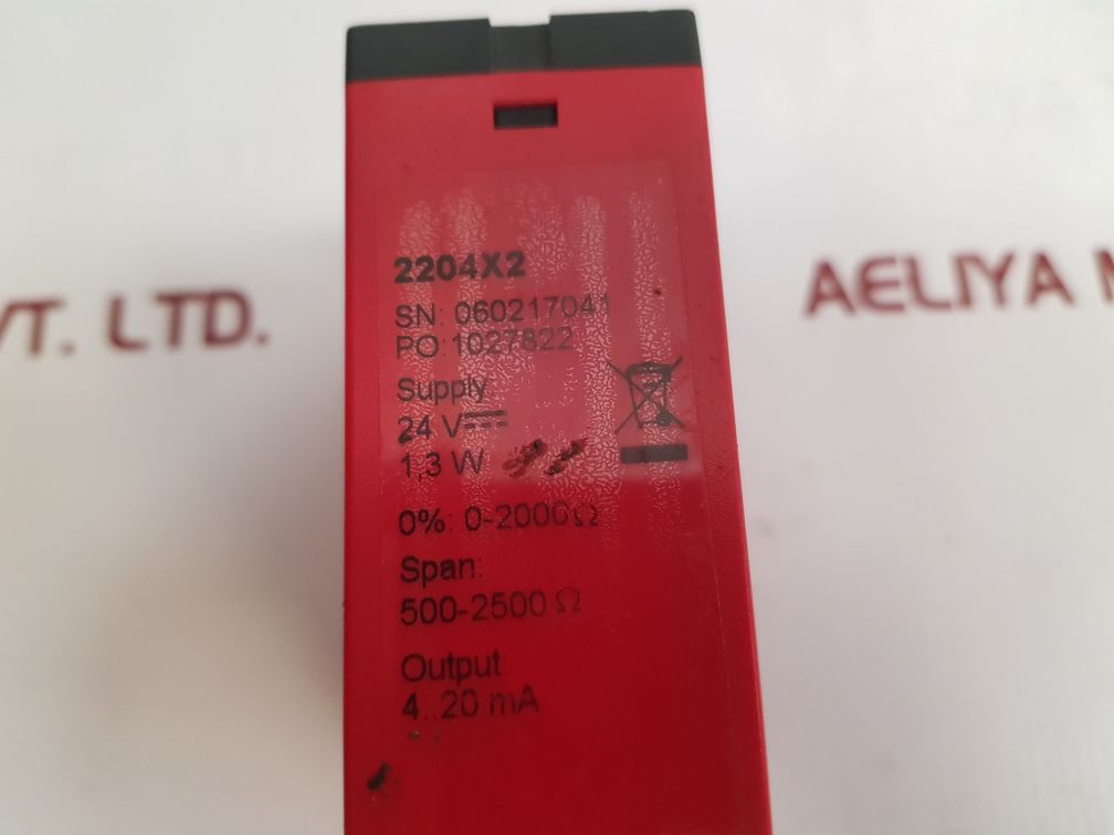 Pr Electronics 2204 Danfoss/Isolation Amplifier 24V Dc - Aeliya Marine Tech