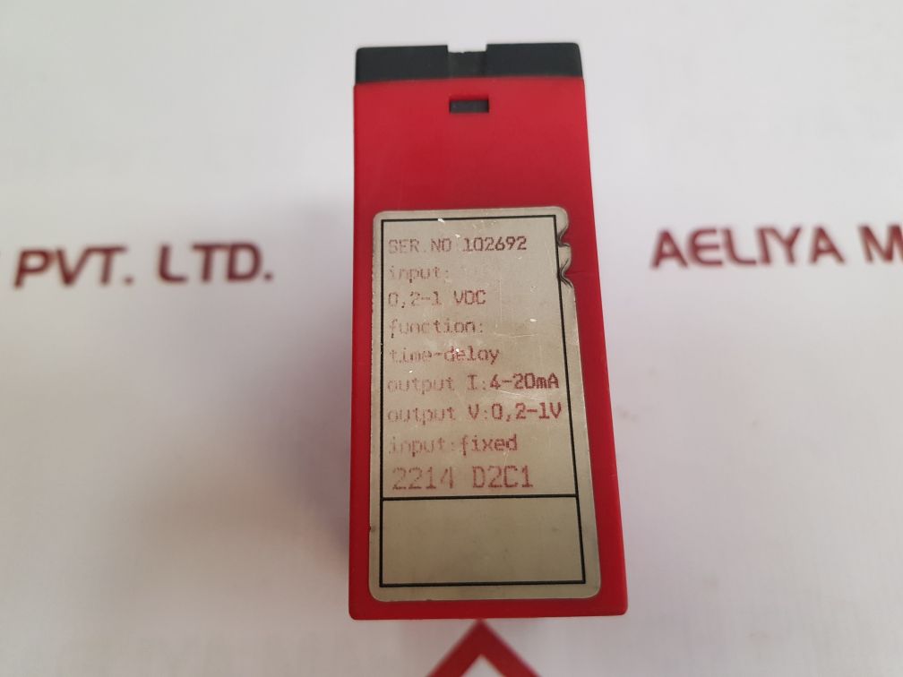 Pr Electronics 2214 Hold/Peak/Delay/Transmitter 2214 D2C1 - Aeliya Marine Tech