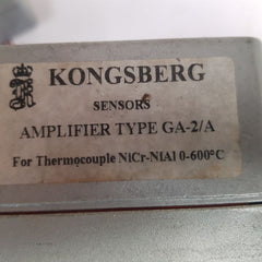 Kongsberg Ga-2/A Amplifier Sensor Thermocouple - Aeliya Marine Tech