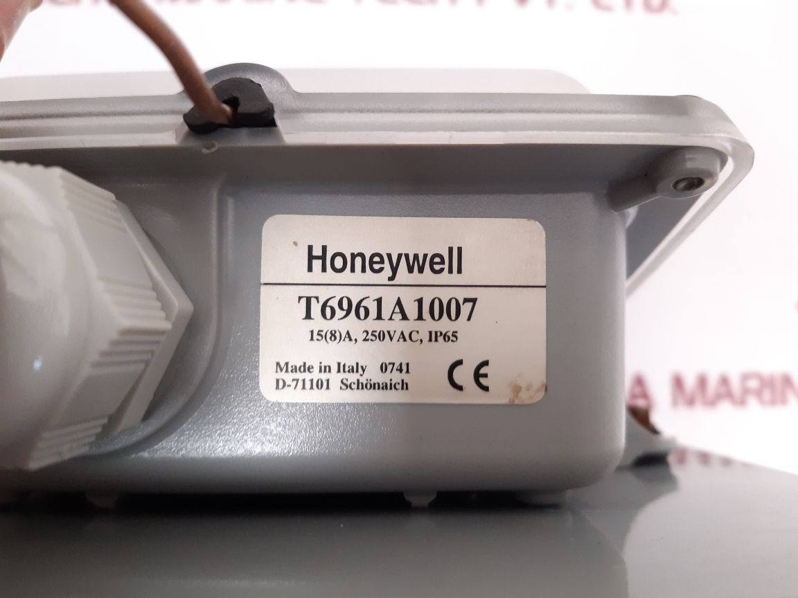 Honeywell T6961A1007 Pressure Switches With Thermostat