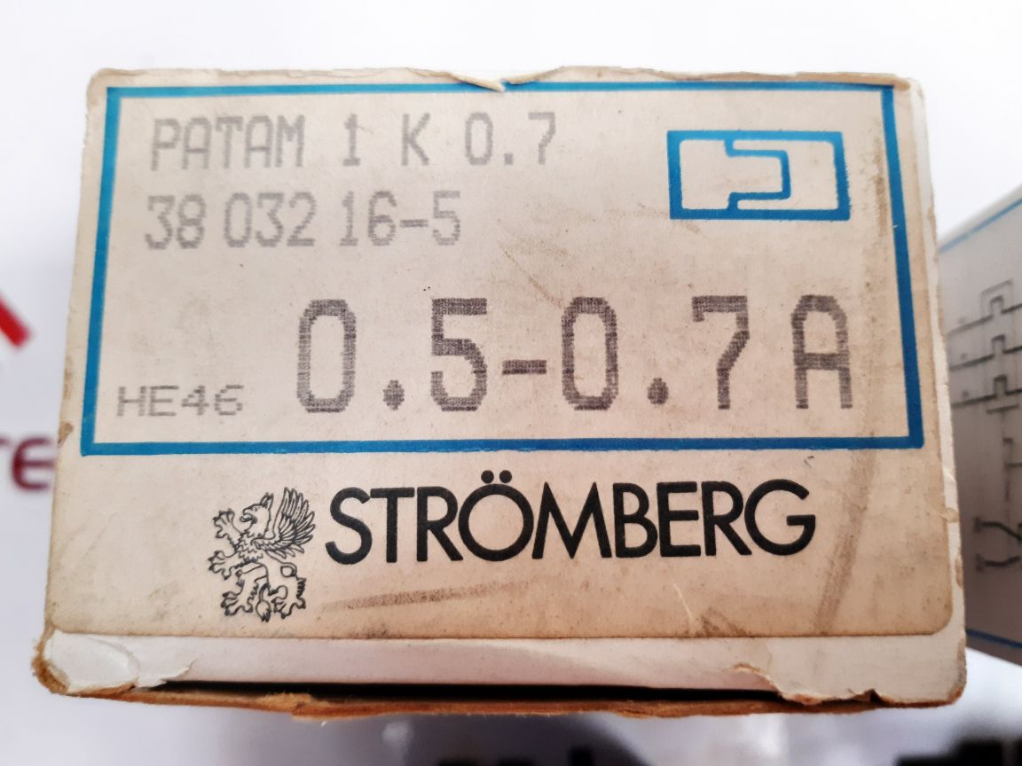 Stromberg patam 1k0.7 starter/contactor - Aeliya Marine Tech