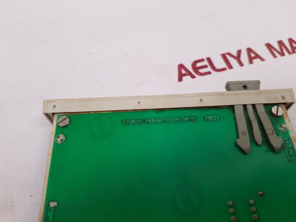 Siemens E52930-a3106-l1 Module Used - Aeliya Marine Tech