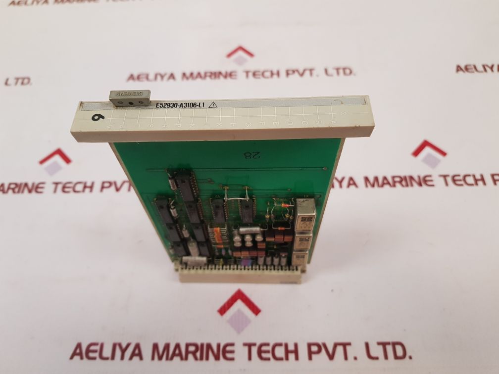 Siemens E52930-a3106-l1 Module Used - Aeliya Marine Tech