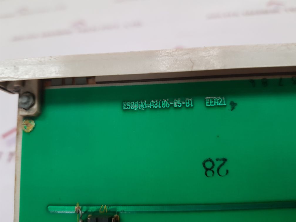 Siemens E52930-a3106-l1 Module Used - Aeliya Marine Tech