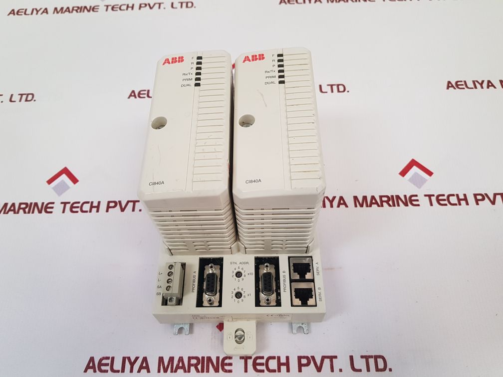 Abb ci840a 3bse041882r1 module with tu847 3bse022462r1 termination unit 
