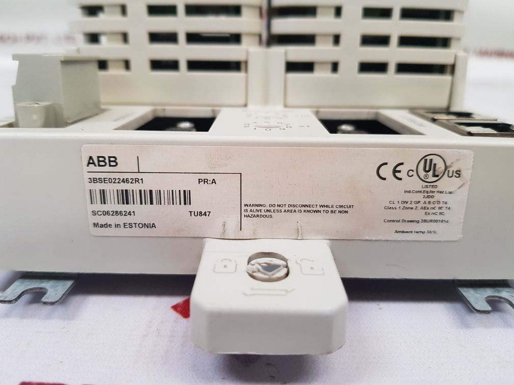 Abb ci840a 3bse041882r1 module with tu847 3bse022462r1 termination unit - Aeliya Marine Tech