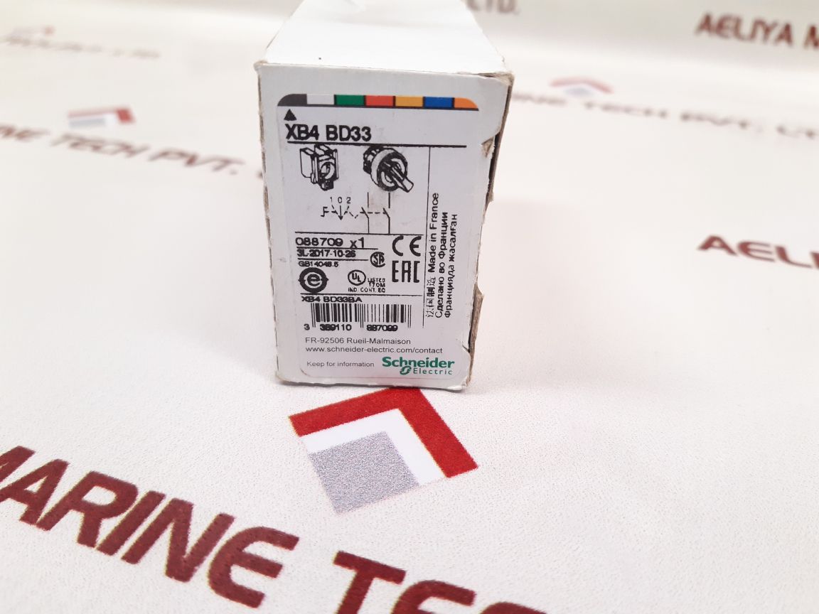 Schneider Electric Zbe-101 Contact Block Pushbutton - Aeliya Marine Tech