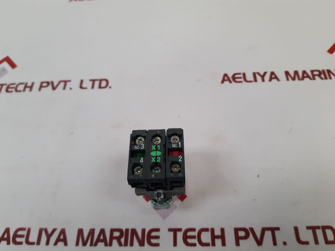 Telemecanique Zbe-101 Contact Red Push Button - Aeliya Marine Tech