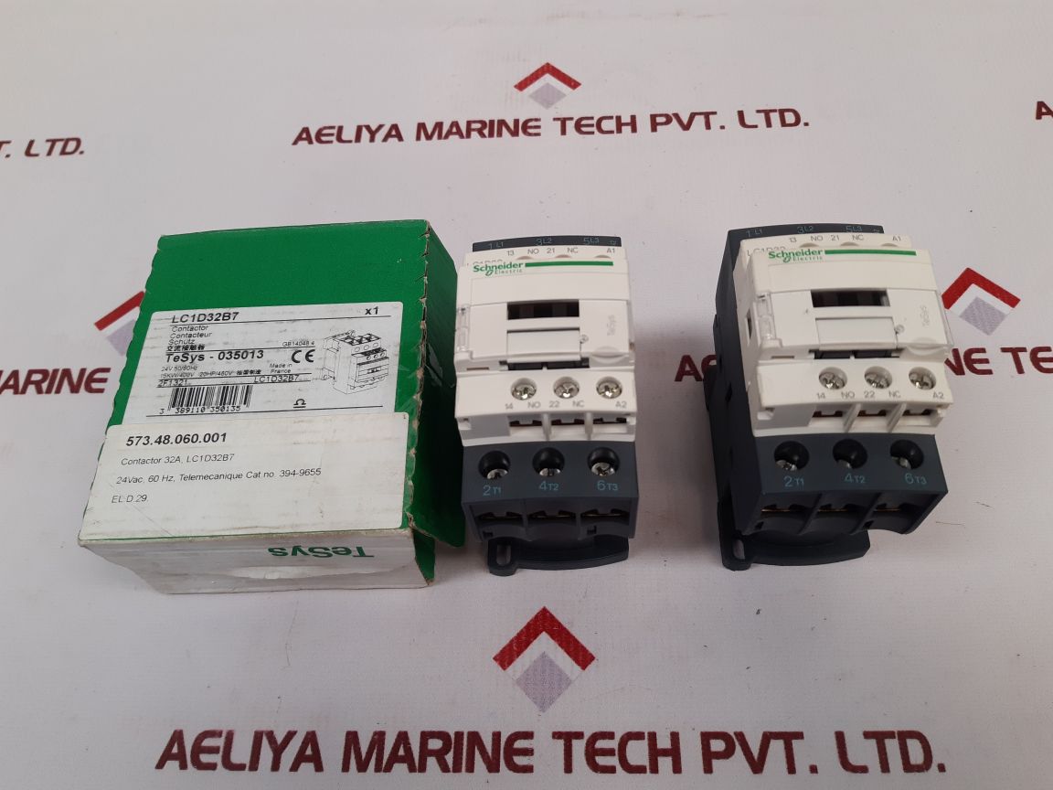 Schneider Electric Lc1D32 Contactor 24V 50/60Hz
