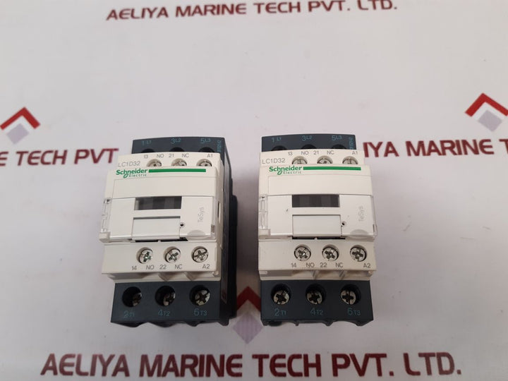 Schneider Electric Lc1D32 Contactor 24V 50/60Hz - Aeliya Marine Tech