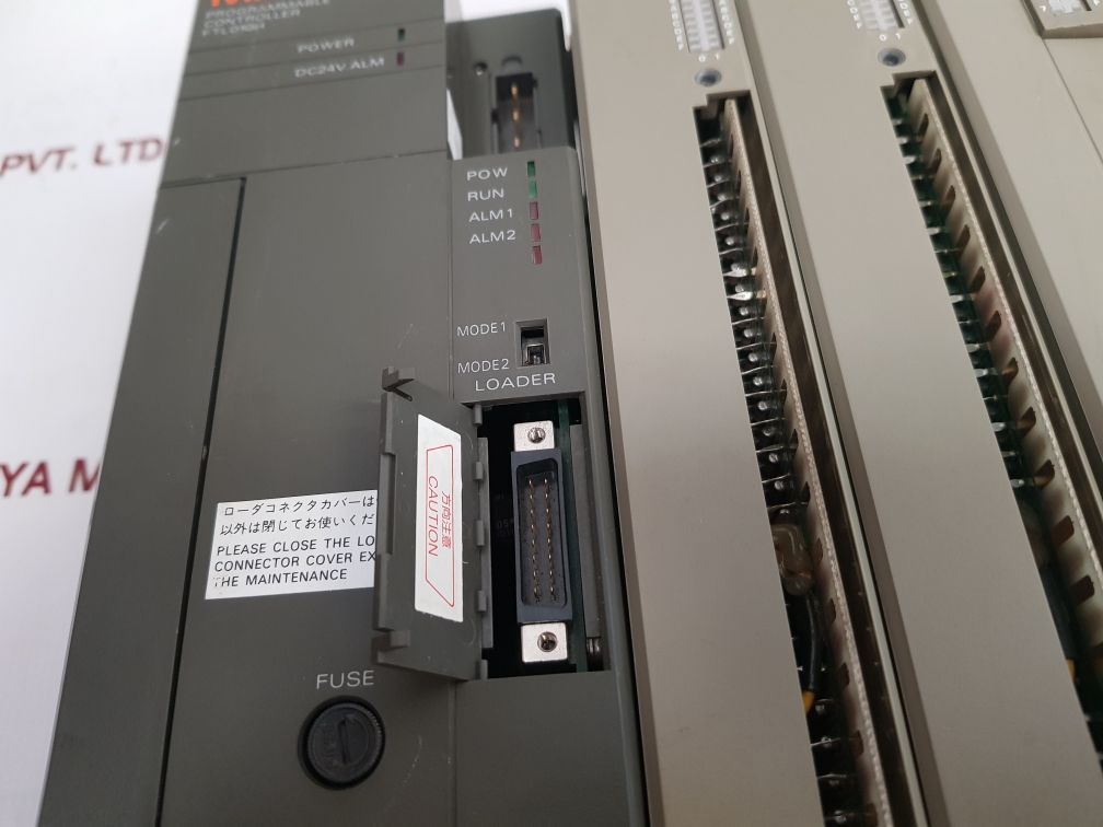 Fuji electric micrex-f ftl010h programmable controller with ftu 263b-nk modules - Aeliya Marine Tech