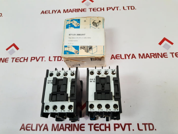 Stromberg Ok 0 W 10 Contactor 220V 50Hz/60Hz - Aeliya Marine Tech
