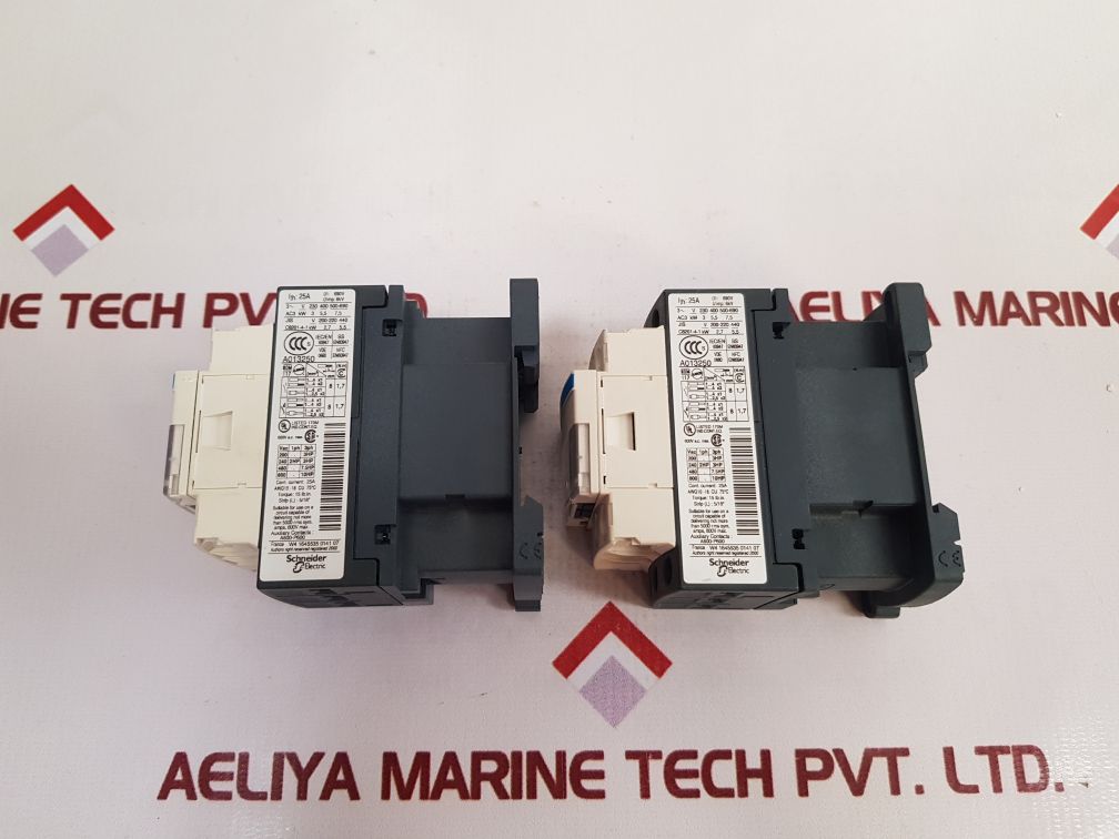 Schneider Electric Lc1D12 Contactor Relay Lc1D12P7 New - Aeliya Marine Tech