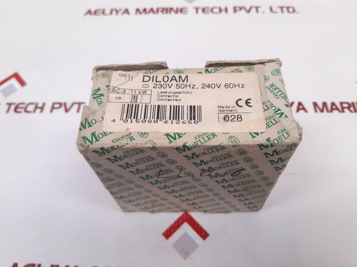 Klockner Moeller Dil0Am Contactor - Aeliya Marine Tech