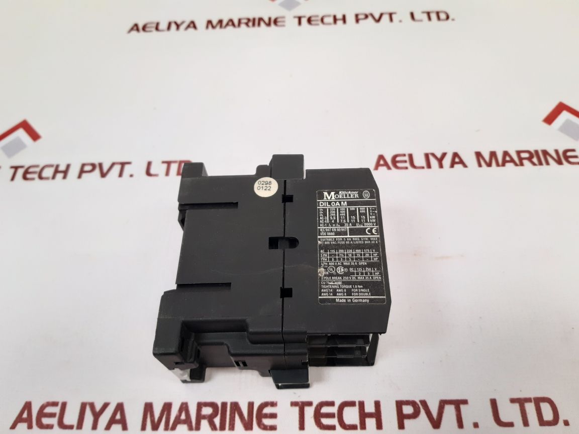 Klockner Moeller Dil0Am Contactor - Aeliya Marine Tech
