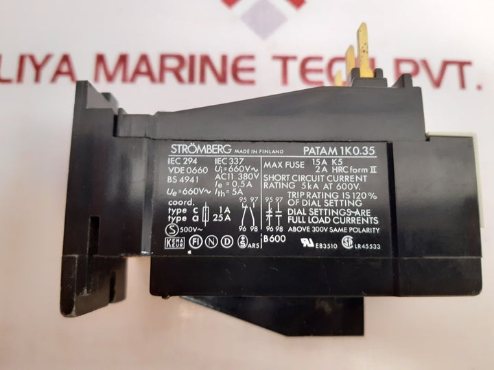 Stromberg patam 1k0.35 contactor