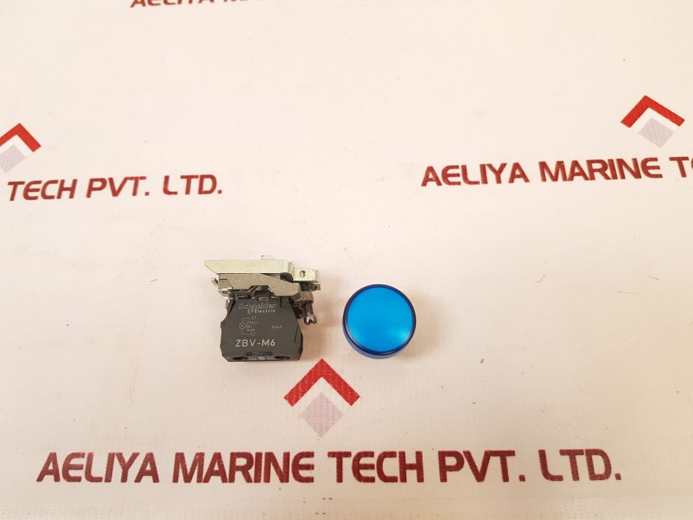 Schneider Electric Zbv-m6 Blue Light Pushbutton - Aeliya Marine Tech
