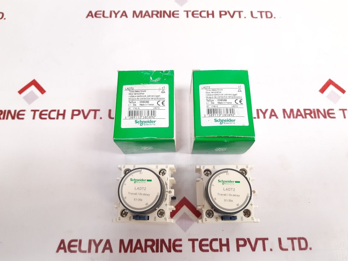 Schneider Electric Ladt2 Time Delay Block 0,1-30S New