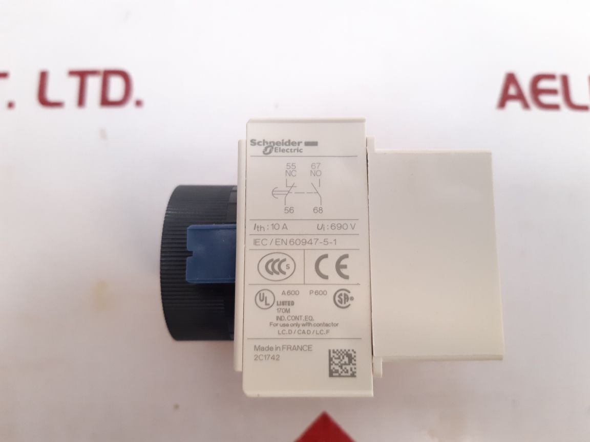 Schneider Electric Ladt2 Time Delay Block 0,1-30S New - Aeliya Marine Tech