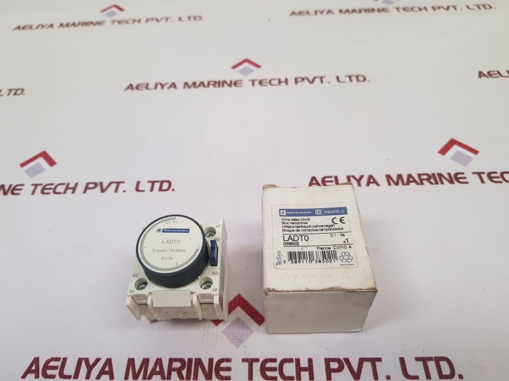 Telemecanique/Schneider Ladt0 Time Delay Block 0.1-3S
