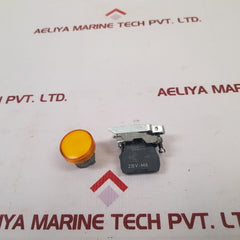 Schneider Electric Zbv-m6 Yellow Led Light Pushbutton