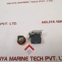 Schneider Electric Zbv-m6 Yellow Led Light Pushbutton - Aeliya Marine Tech