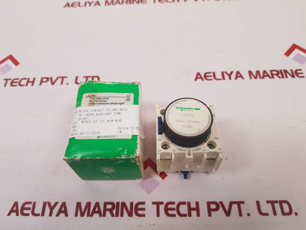 Schneider/Telemecanique Ladr4 Time Delay Block 10-180S