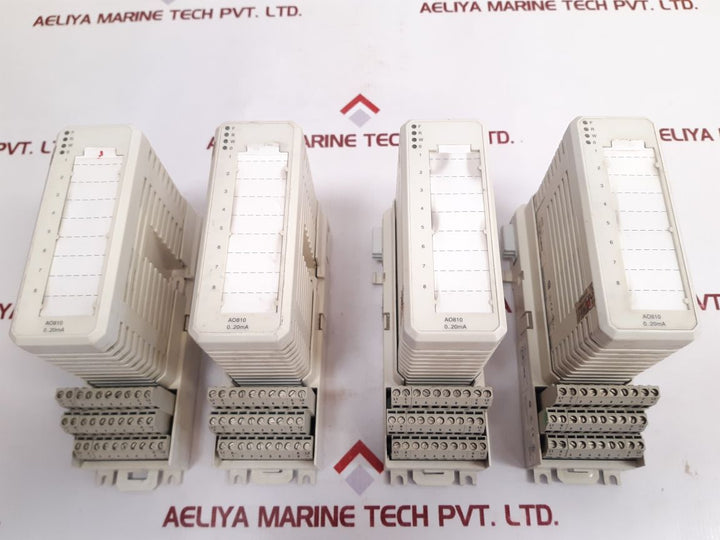 Abb Ao810 3Bse008522R1 Output Module With 3Bse013230R1 Terminal Unit