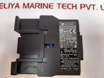 Telemecanique Lc1 D1810 Contactor 220-230v 50hz 220-240v 60hz - Aeliya Marine Tech