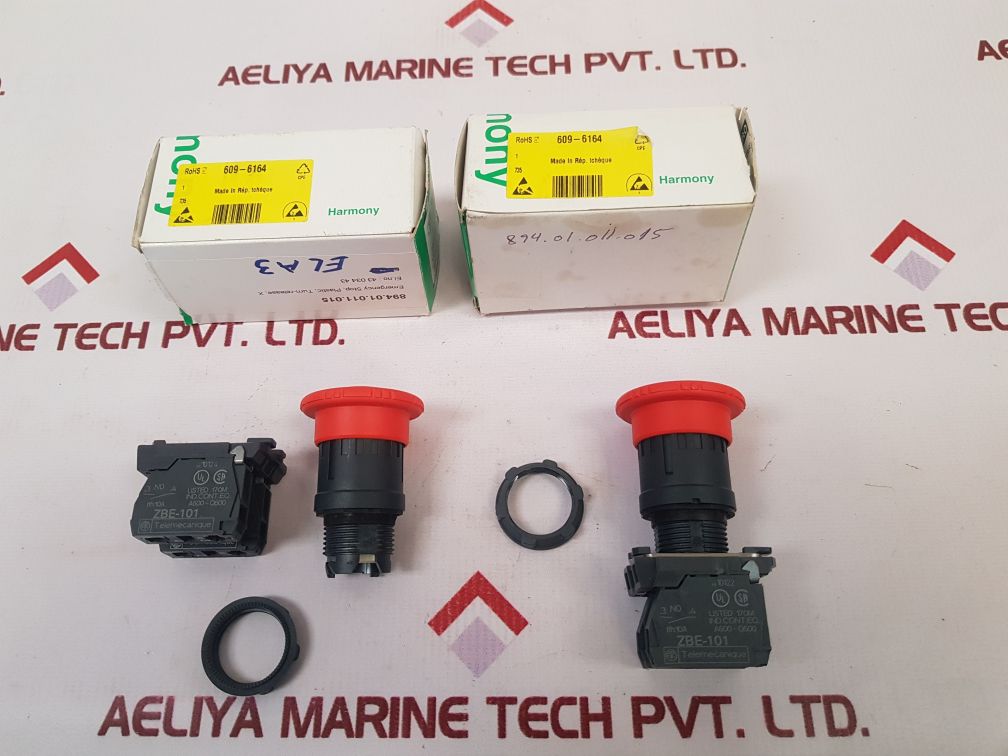 Telemecanique Zbe-101 Emergency Stop Switch