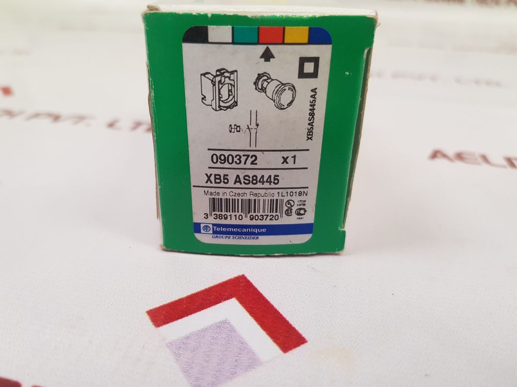 Telemecanique Zbe-101 Red Illuminated Push Button Switch