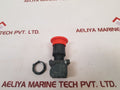 Telemecanique Zbe-101 Red Illuminated Push Button Switch