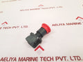 Telemecanique Zbe-101 Red Illuminated Push Button Switch
