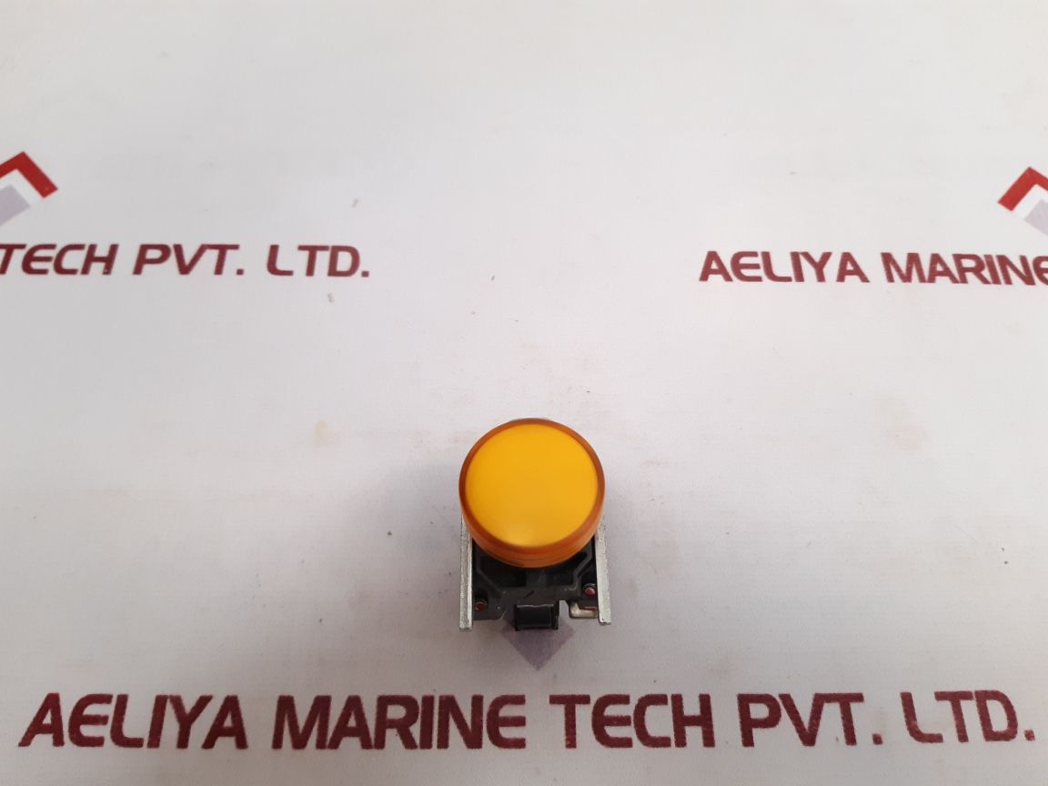 Telemecanique Zbv-m5 Yellow Led Pilot Light - Aeliya Marine Tech