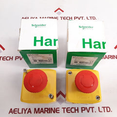 Schneider Electric Xalk178F Yellow Enclosure Push Button Control Box